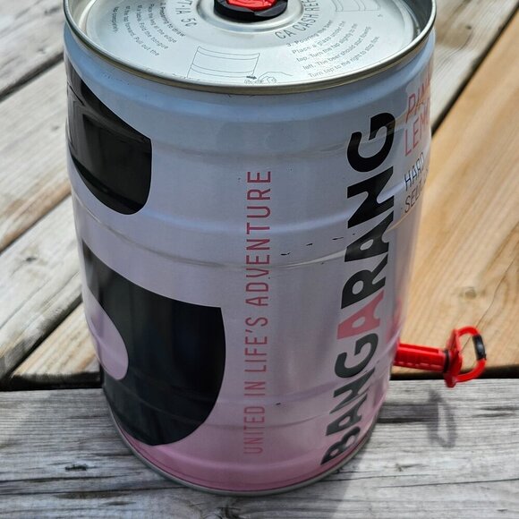 BANGARANG PINK LEMONADE HARD SELTZER MINI KEG 5L EMPTY The Big Banger 2022 - Picture 4 of 7